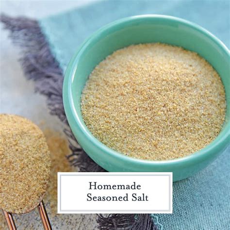 Sorta makes you wanna cuss, but then you feel bad for cussing…so it's a double whammy. Homemade Seasoned Salt - Easy Seasoning Salt Recipe