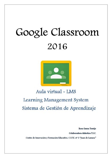 This logo was introduced on ios in january 2015, and on desktop in october 2015. Google classroom 2016 by rosa garza - Issuu