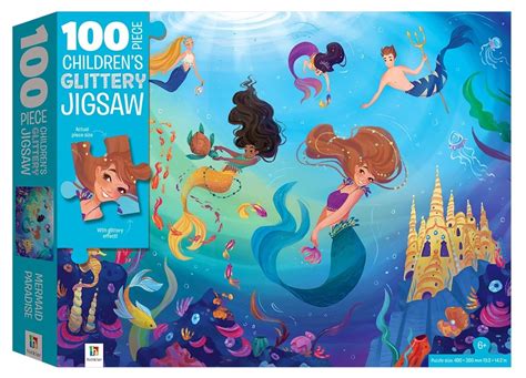 Health & safety puzzles are illustrated story books and puzzles in maori and english to teach children about all prices are new zealand dollars and exclusive of gst. Hinkler: 100-Piece Children's Puzzle - Mermaids | Toy | at ...