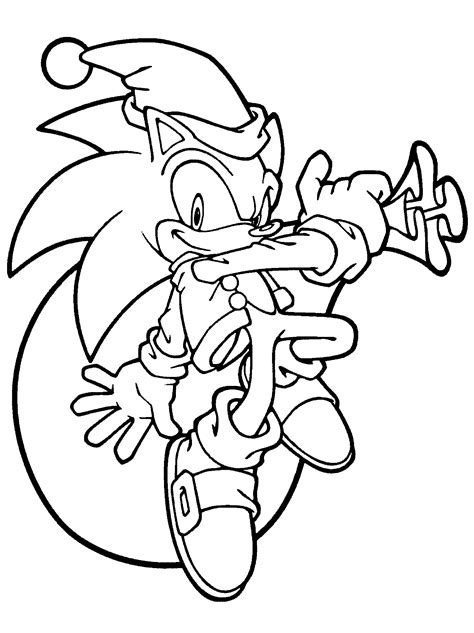 Our printable sheets for coloring in are ideal to brighten your family's day. Coloring page - Sonics dance