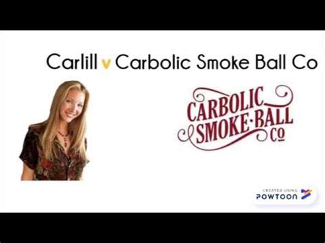 This entry about carlill v. CARLILL V CARBOLIC SMOKE BALL CO - YouTube