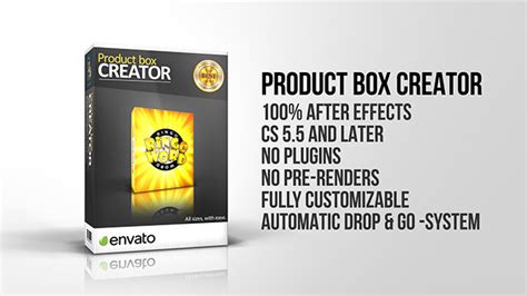 Free after effects templates from fluxvfx! Product Box Creator » Free After Effects Template