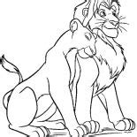 > a lion roars coloring page. Lion Roaring Coloring Page : Color Luna