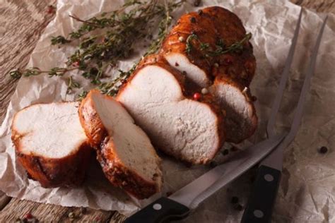 This roasted turkey breast will knock your socks off. Marinated Turkey Breast