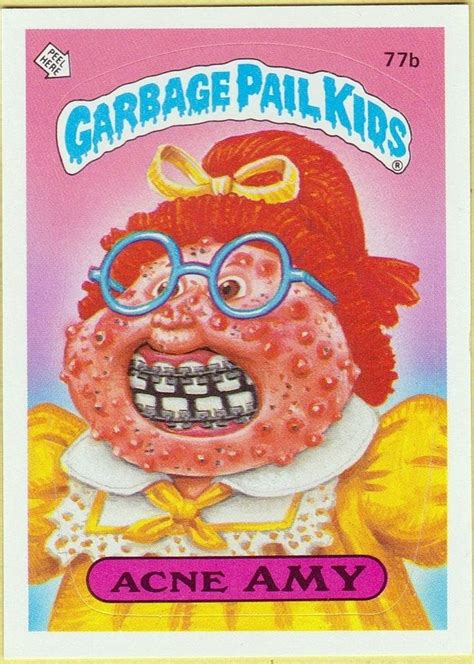 We did not find results for: Acne Amy | Garbage pail kids, Garbage pail kids cards, Garbage