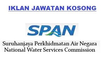 Kursus operasi loji rawatan air untuk pegawai span. JAWATAN KOSONG SURUHANJAYA PERKHIDMATAN AIR NEGARA - 11 ...