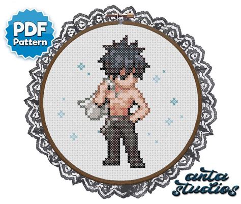 Gallery rewards program | free pdf pattern adjustments. Fairy Tail Gray Fullbuster Anime Cross Stitch Pattern (Instant Download PDF) in 2020 | Cross ...