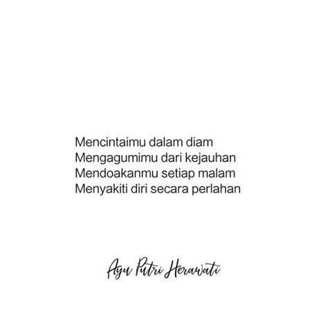 Dari mulai belajar untuk mengikhlaskan hingga untuk tidak mudah. Ayu putri Herawati quotes kata kata bijak • cinta dalam ...
