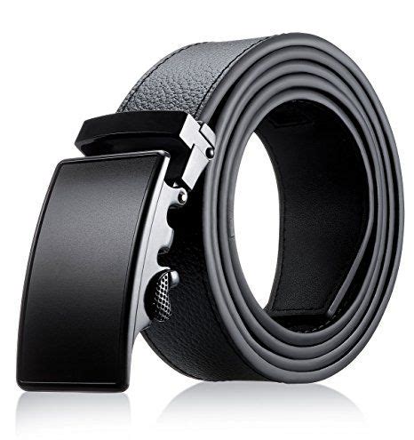 Best belts for men to complete any smart outfit. Men's Genuine Leather Belt- Ratchet Black Dress Belt for ...