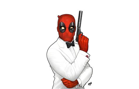 The colors were done by. Deadpool Marvel Comic Art Wallpapers - Wallpaper Cave
