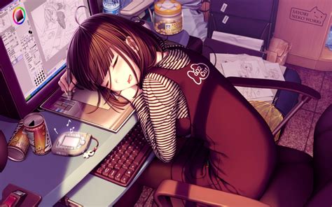 Veja mais ideias sobre wallpapers para pc, anime, noragami aragoto. Anime Gamer Girl Wallpaper 21384 - Baltana