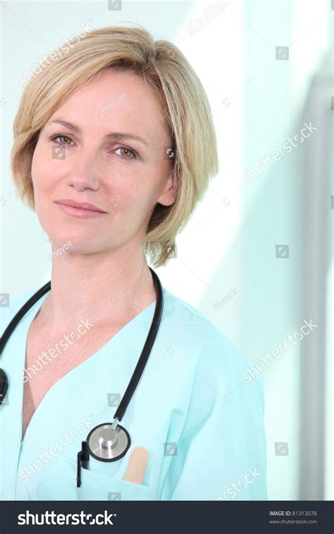 Indiana society of medical assistants. Female Nurse With Stethoscope Around Neck Stock Photo 81313078 : Shutterstock