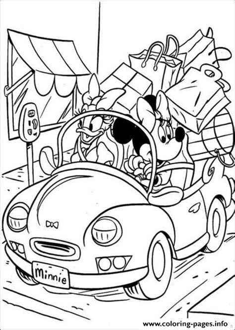 Free printable minnie mouse coloring pages. Minnie And Daisy Shopped A Lot Disney Fa73 Coloring Pages ...