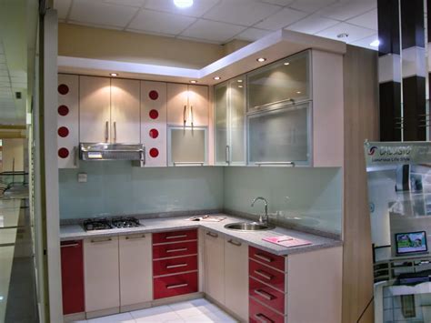 4 kitchen set desain memanjang untuk dapur. Jual Kitchen set Murah minimalis KS-L07 | alzainterior.com