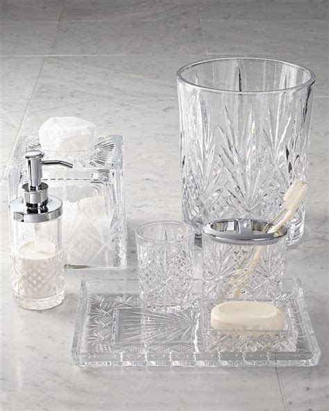 We're the people to turn to when it comes to individual styling that makes you feel good. Godinger Dublin Large Tray | Crystal bathroom accessories ...