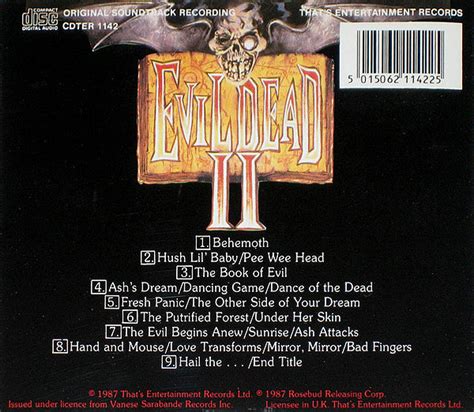 22 january 2021 (india) see more ». Evil Dead 2 Soundtracks | Deadites Online