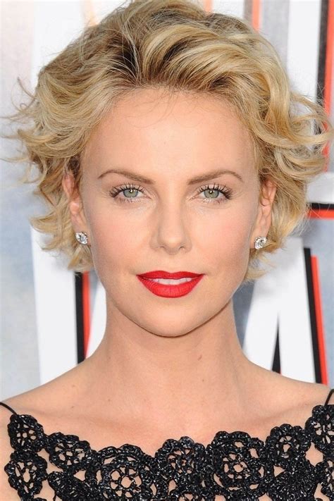Brunette hair beauty max mikita totally fucked by jonny unfathomable. Charlize Theron | Charlize theron, Short hair styles, Hair ...