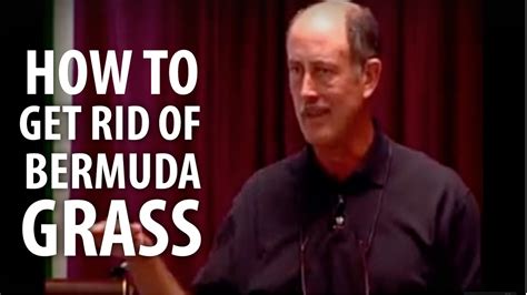 Using the shovel as a lever, reach under the root ball and lift up to dislodge it from the ground. How To Get Rid Of Bermuda Grass - The Dirt Doctor - YouTube