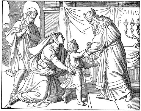 But the lord said to samuel, do not look at his appearance or at the height of his stature, because i have rejected him; The Young Samuel Brought to Eli | ClipArt ETC