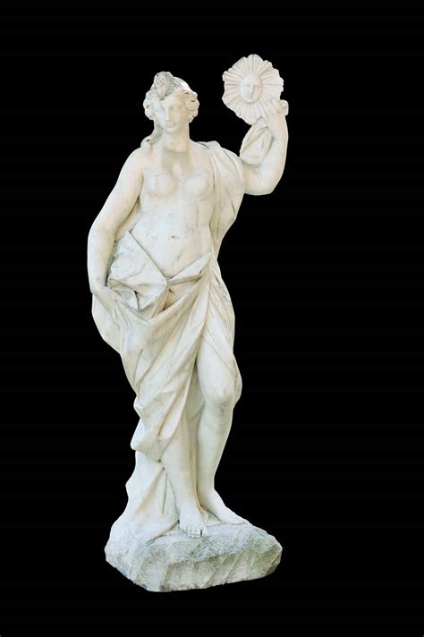 Scultura in marmo bianco raffigurante Diana, XVIII secolo ...