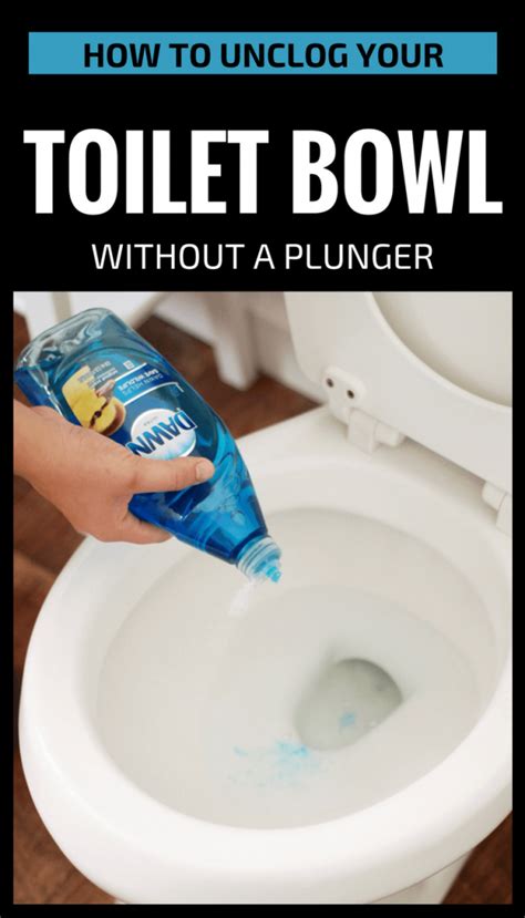 Partial clogs may eventually clear themselves, but can also build up to more serious obstructions. How To Unclog Your Toilet Bowl Without A Plunger ...