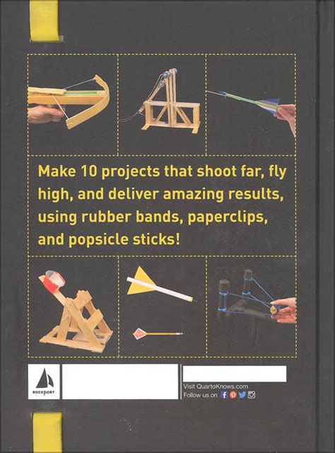 Get the rubber band around it all the way to the top and double it up really tightly! Rubber Band Engineer | Rockport Publishers | 9781631597381