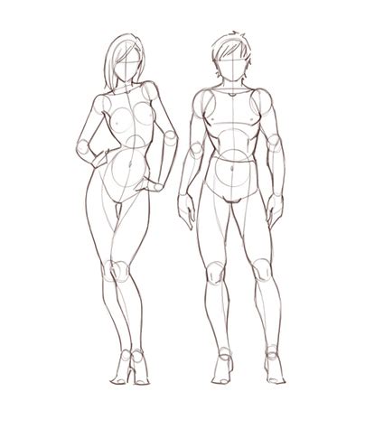 Full body easy deadpool drawing. Male and Female Anatomy Reference Guide | Drawi...