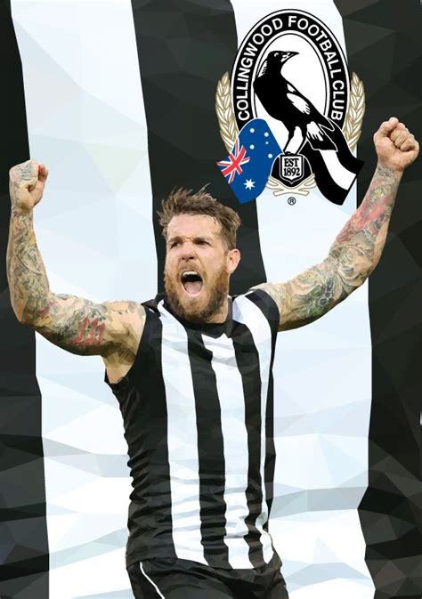 De collingwood football club , bijgenaamd de magpies of in de volksmond de pies , is een professionele australische voetbalclub gevestigd in melbourne , victoria , die werd opgericht in 1892 in de buitenwijk van collingwood. Dane Swan Collingwood Football Club AFL By Ross McRae ...