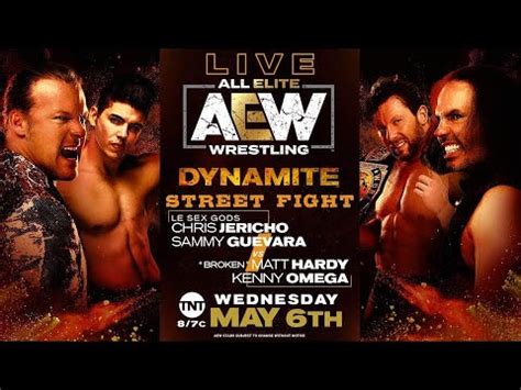 # the coronation of the pinnacle. AEW Dynamite and NXT Card Line Up's For May 6th ! - YouTube