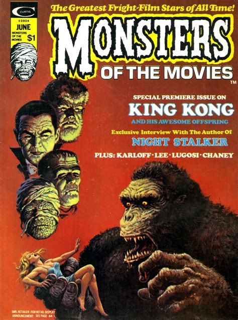 With brooke butler, cleo berry, cynthia murell, dean geyer. MONSTER BRAINS: Monsters Of The Movies (1974 - 75)