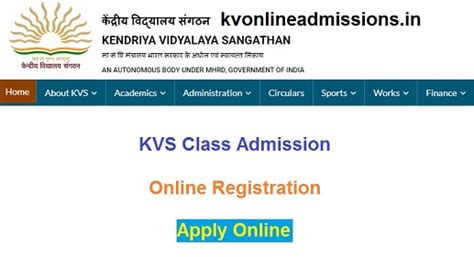 Kvs admission 2021 online form kendriya vidyalaya admission class 1 to 11 eligibility application date kvsonlineadmission.kvs.gov.in link. KVS Class 2 Admission 2020-21 - KV Online Admission Form ...