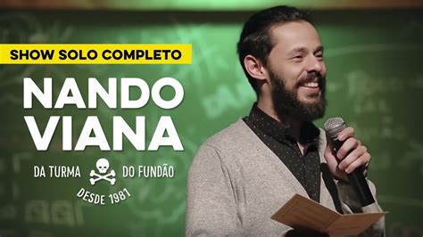 Compre ingresso online, garanta sua entrada SHOW COMPLETO Nando Viana - Da Turma do Fundão desde 1981 ...