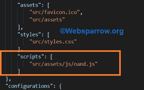 How to add JavaScript file in Angular project - Websparrow