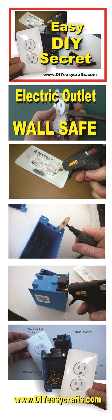 Although many are for money or valuables. How to make an easy DIY Secret Hidden Electric Outlet Wall ...