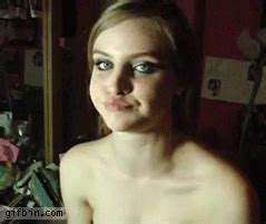 Hot teen harmony wonder shows off her blow job skills and gets a big facial. Lip Blowing | Best Funny Gifs Updated Daily