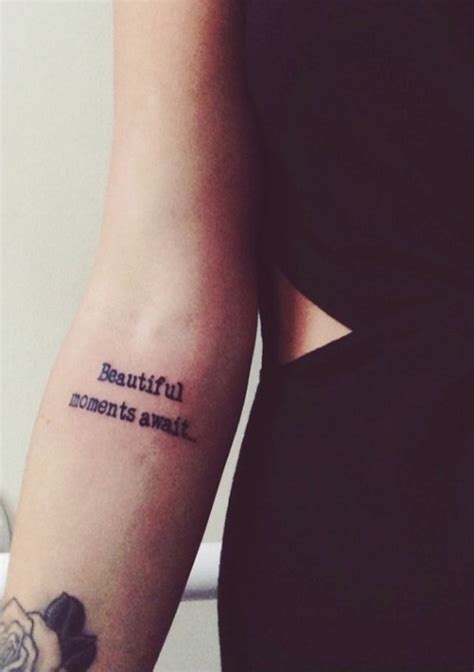 Awesome short meaningful love quotes for tattoos thousands of. quote tattoo on Tumblr