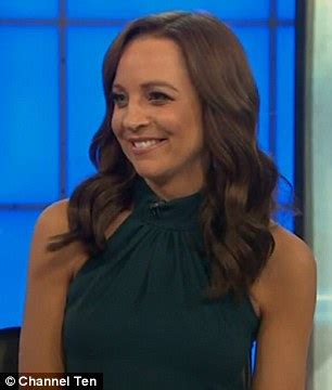 Suffice to say, she looks so different now. Carrie Bickmore flashes spandex and sneakers under the ...
