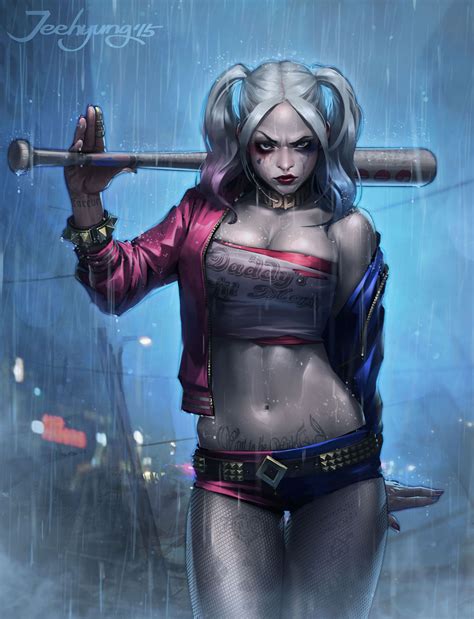 Digital art, anime, batman, joker, dc comics, toy, harley quinn, clothing, costume, figurine, action figure. Wallpaper : anime girls, DC Comics, Harley Quinn, Suicide ...