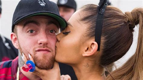 Grande and miller broke up in may before she began dating saturday night live star pete davidson. Mac Miller Reacts To Ariana Grande Engagement Pete ...