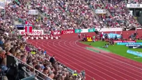 It is sponsored by exxonmobil and officially known as the exxonmobil bislett games. 100m women Diamond League Oslo Bislett Games 2015 - YouTube