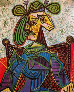 Fillette au cerceau, 1919, pablo picasso, georges pompidou museum paris france. nackte frau sitzend in einem sessel 2 von Pablo Picasso ...