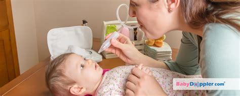 How to Clear Your Baby's Stuffy Nose Using a Nasal ...