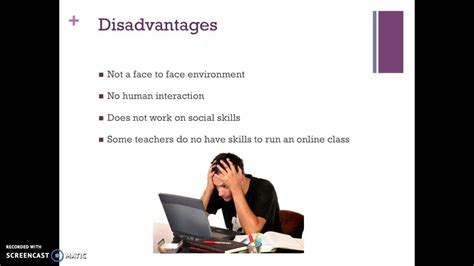The disadvantage of online learning is. Online Teaching and Learning: Advantages and Disadvantages ...