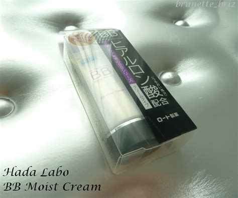 Although there is no actual sheen or 'glow' in the finish, it doesn't. At Brunette Briz: Hada Labo BB Moist Cream