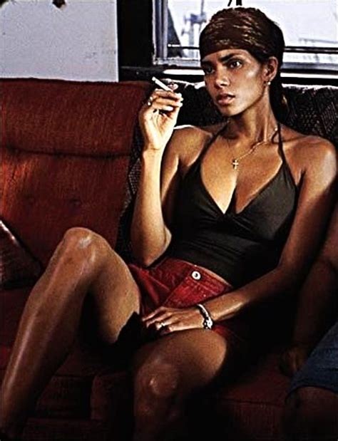 Not much to cut out Halle Berry- Monster's Ball | Halle Berry | Pinterest ...