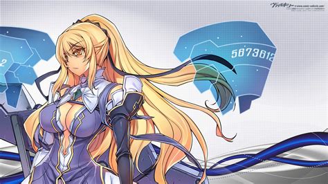 Anime, manga, anime girls, fan art, illustration, ecchi, pantsu shot. Anime, Anime Girls, Freezing, Blonde, Cleavage Wallpapers ...
