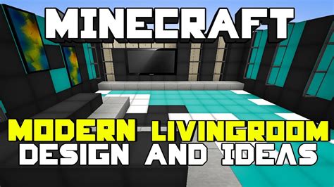 If you have kids around your home who love to build newer things, then they must learn to make some good rooms inside a minecraft house. Minecraft: Modern Living Room Designs & Ideas - YouTube