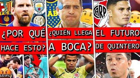 Messi no quiere separarse de los suyos, además del cariño que le tiene al barça, donde ha crecido y lo ha ganado absolutamente todo. ¿Qué PASÓ con MESSI y BARÇA?+ ¿Quién LLEGARÁ a BOCA ...