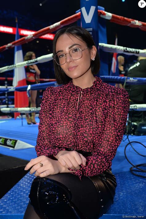 Tsew the kid agathe auproux: Agathe Auproux lors du gala de boxe Univent à l ...