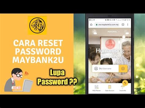 Don't use personal information or a close relative's, including birthdate, telephone number or address. Cara Reset Password Maybank2u 2019 | Lupa Password ...